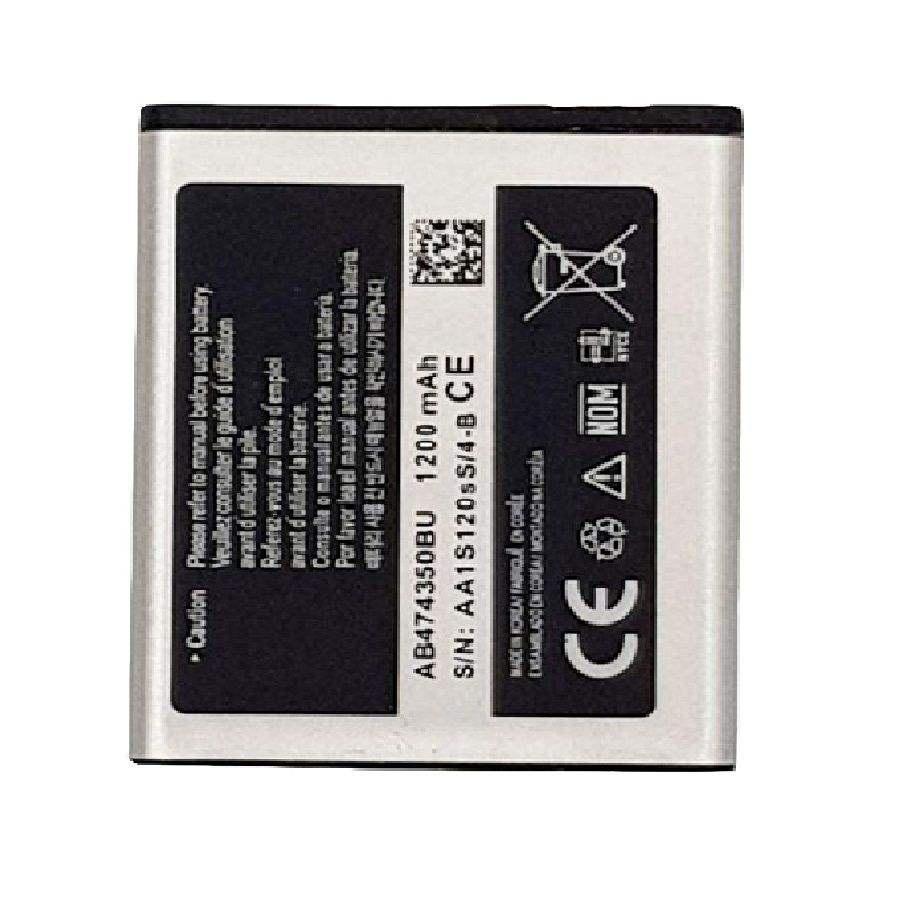 باتری موبایل مدل AB474350BU ظرفیت 1200 میلی آمپر ساعت مناسب برای B7722