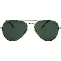 عینک آفتابی خلبانی مدل Aviator Large Metal Silver Grey