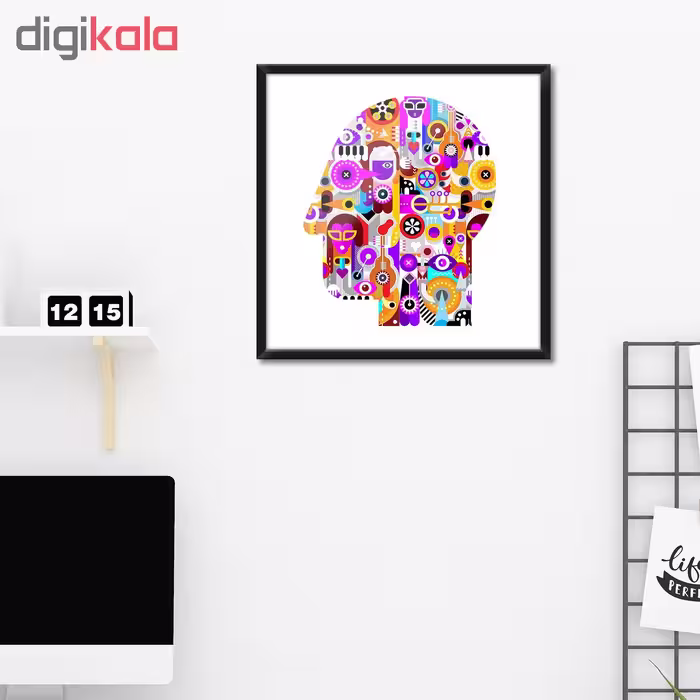 تابلو فنچ آرت طرح انتزاعی کد ABS101