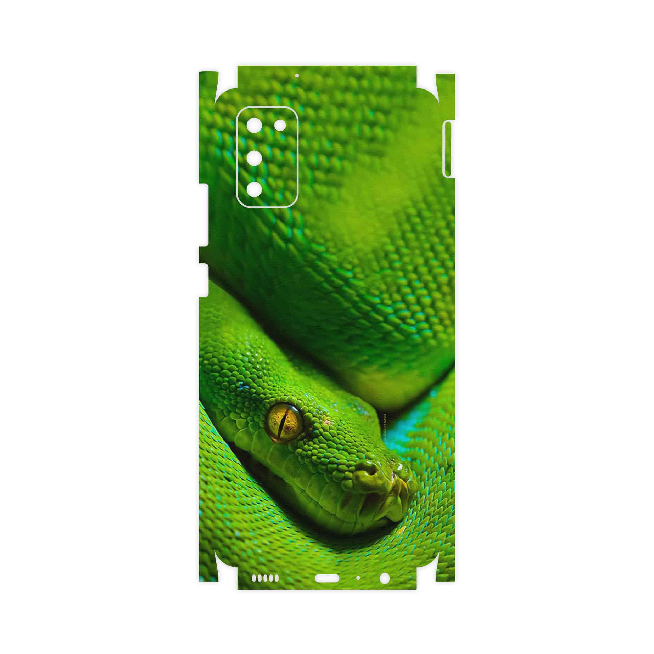 برچسب پوششی ماهوت مدل Snake-FullSkin مناسب برای گوشی موبایل سامسونگ Galaxy A02S
