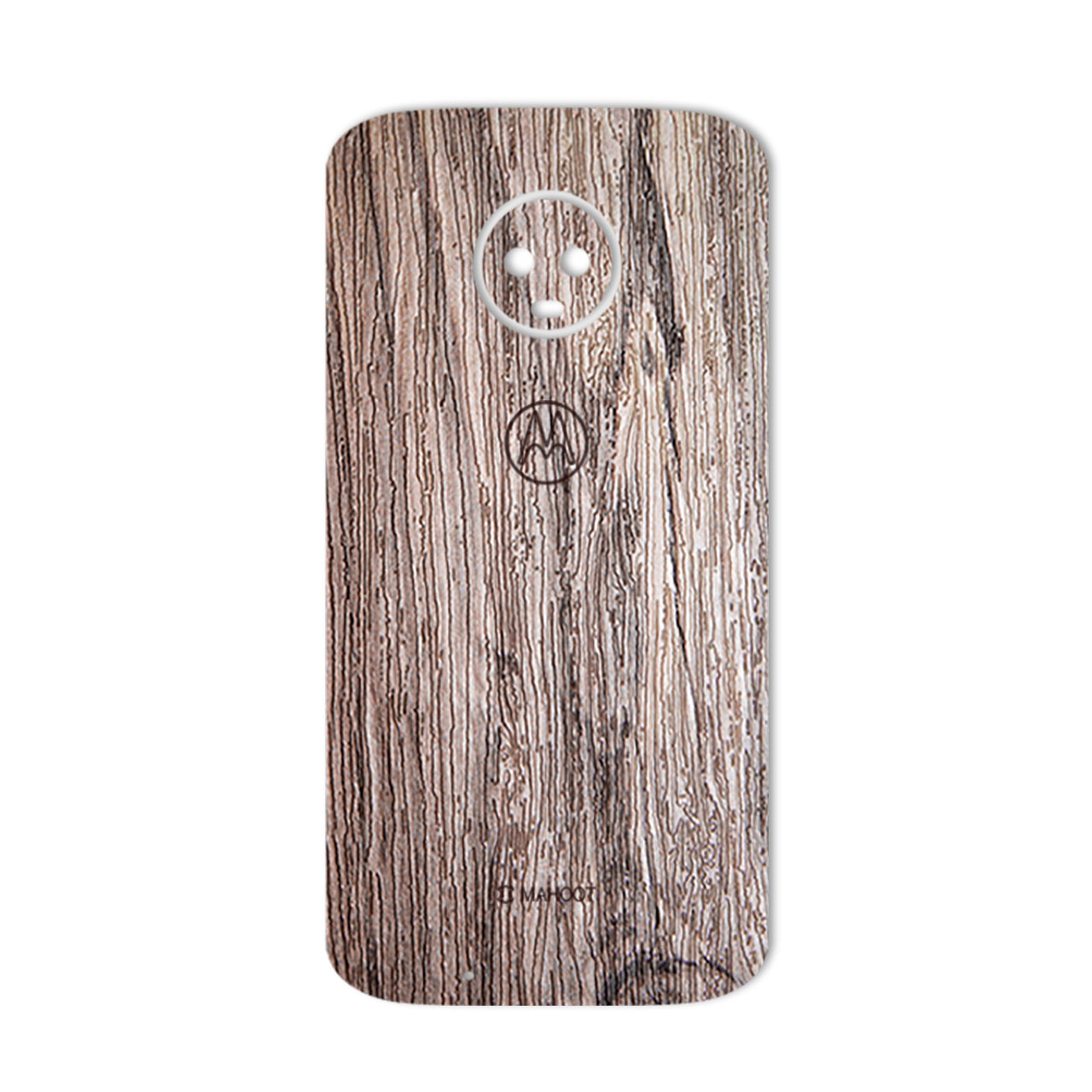 برچسب پوششی ماهوت مدل Walnut Texture مناسب برای گوشی Motorola G6