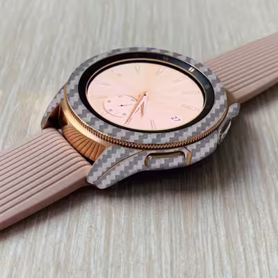 برچسب ماهوت طرح Steel Fiber مناسب برای ساعت هوشمند سامسونگ Watch4 Classic 42mm