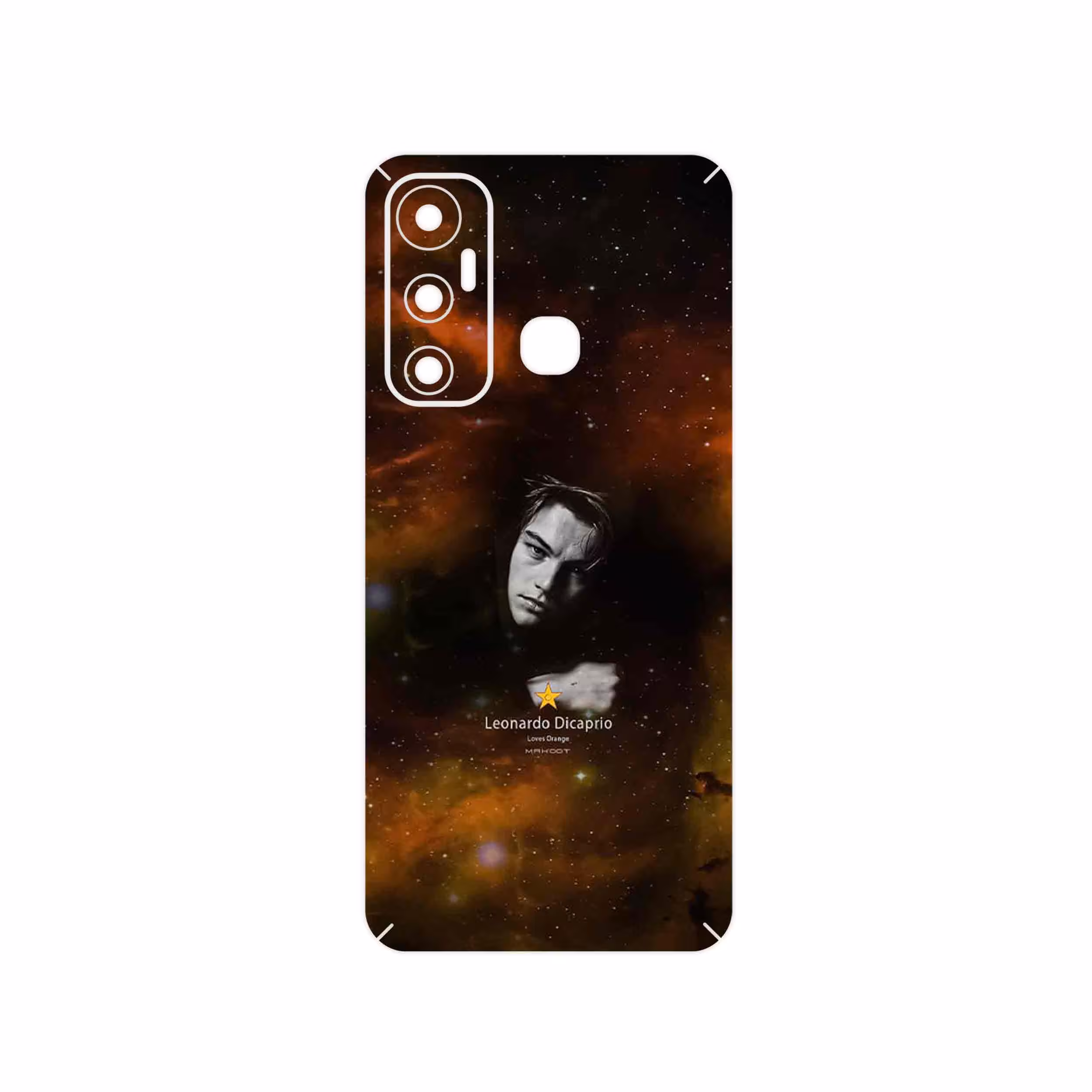 برچسب پوششی ماهوت مدل Leonardo Dicaprio مناسب برای گوشی موبایل اینفینیکس Hot 11