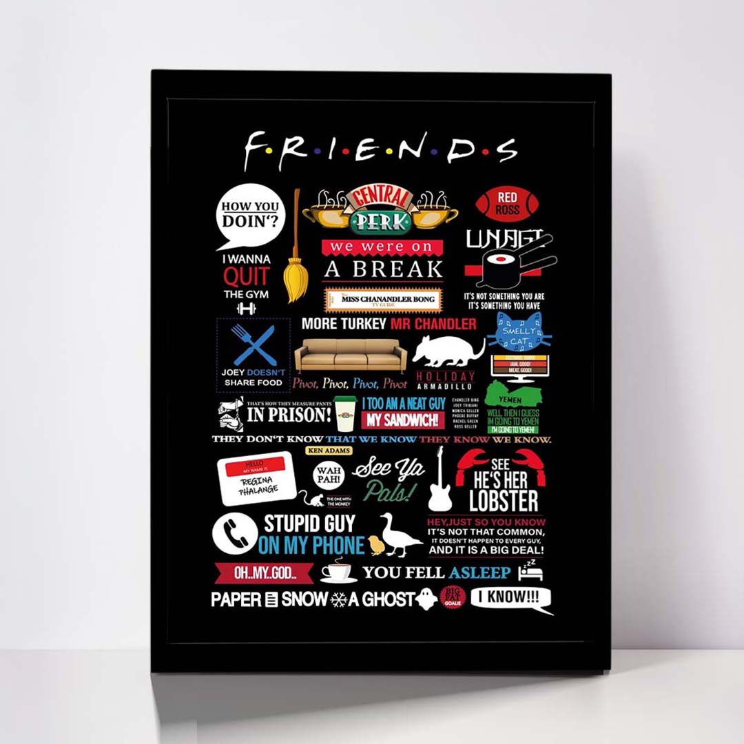 تابلو مدل Friends کد F-5020