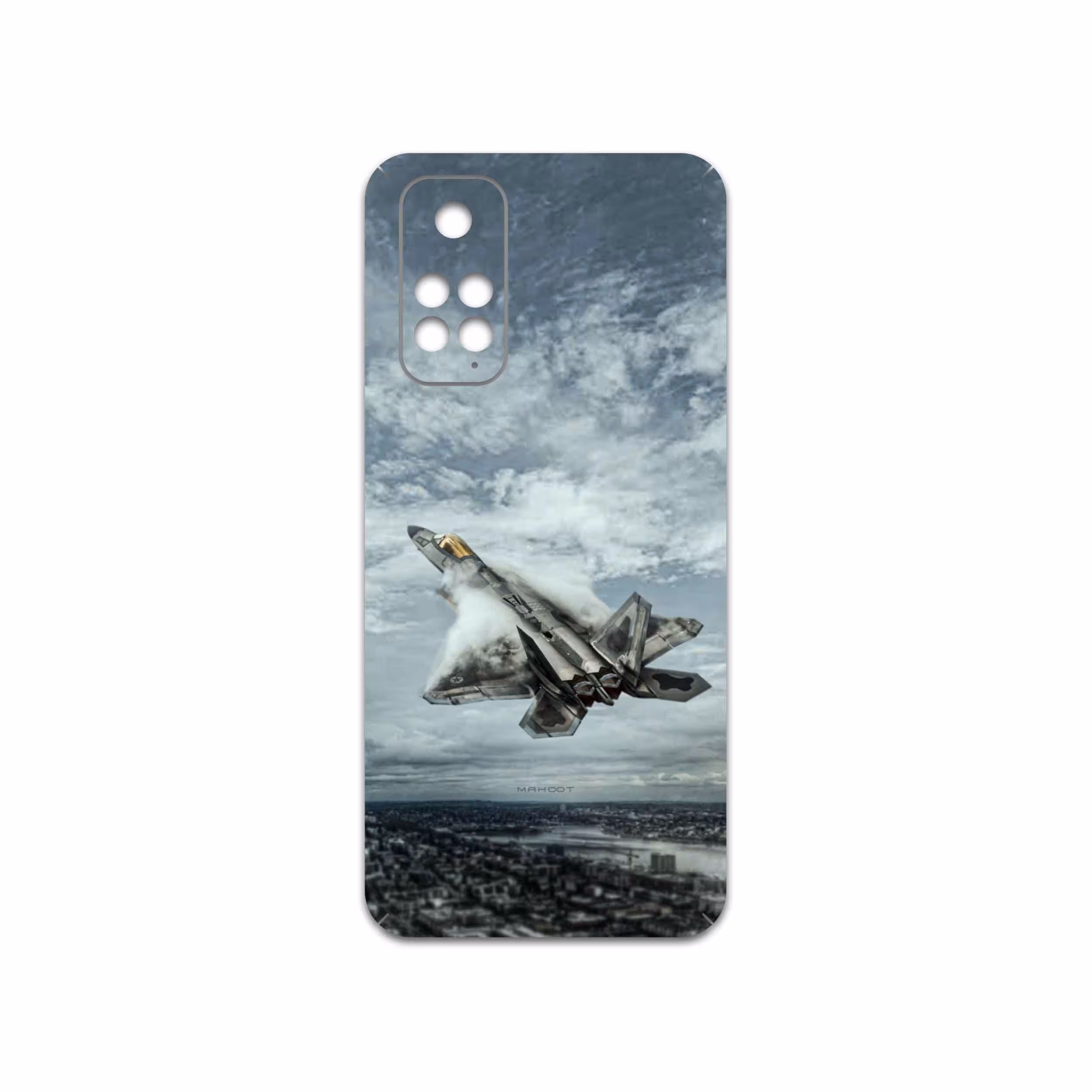 برچسب پوششی ماهوت مدل F-22-Raptor مناسب برای گوشی موبایل شیائومی Redmi Note 11
