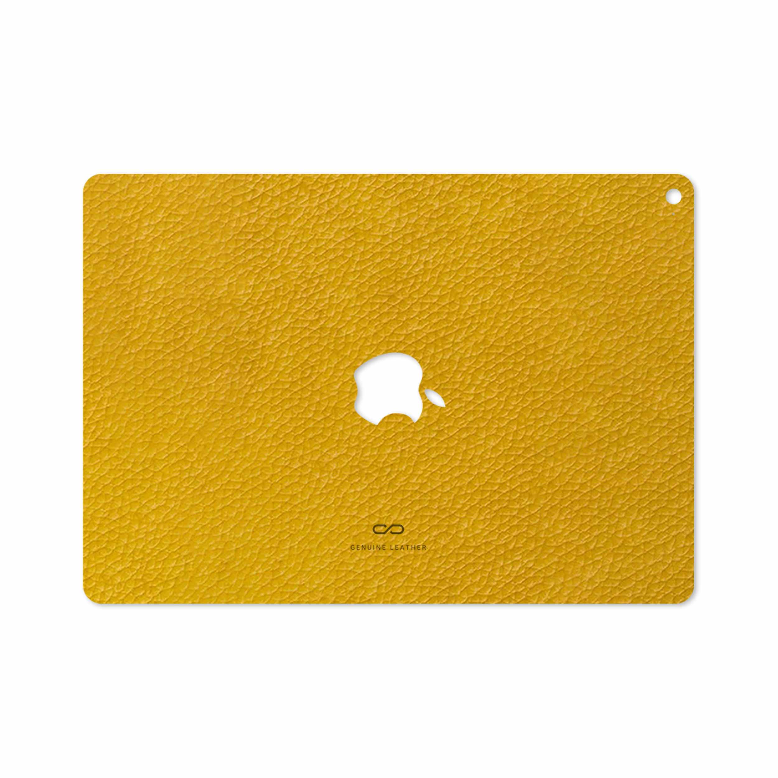برچسب پوششی ماهوت مدل Mustard-Leather مناسب برای تبلت اپل iPad Air 2 2014 A1567