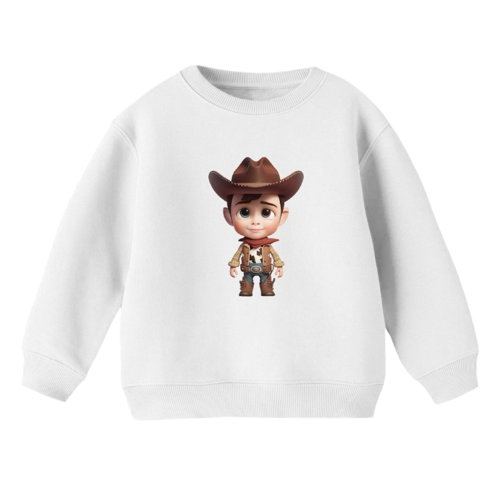 سویشرت بچگانه مدل داستان اسباب بازی کد 12 رنگ سفید