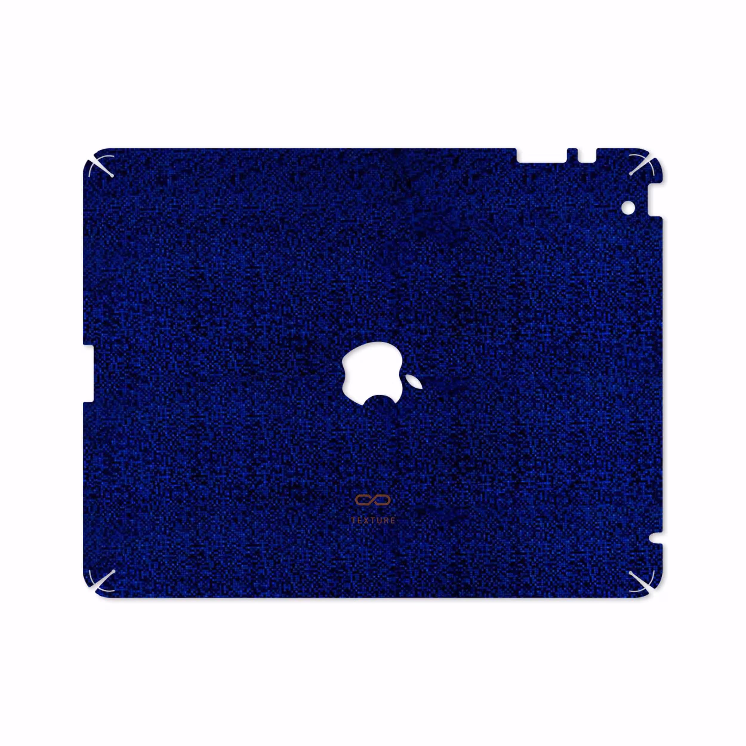 برچسب پوششی ماهوت مدل Blue-Holographic مناسب برای تبلت اپل iPad 2 2011 A1395
