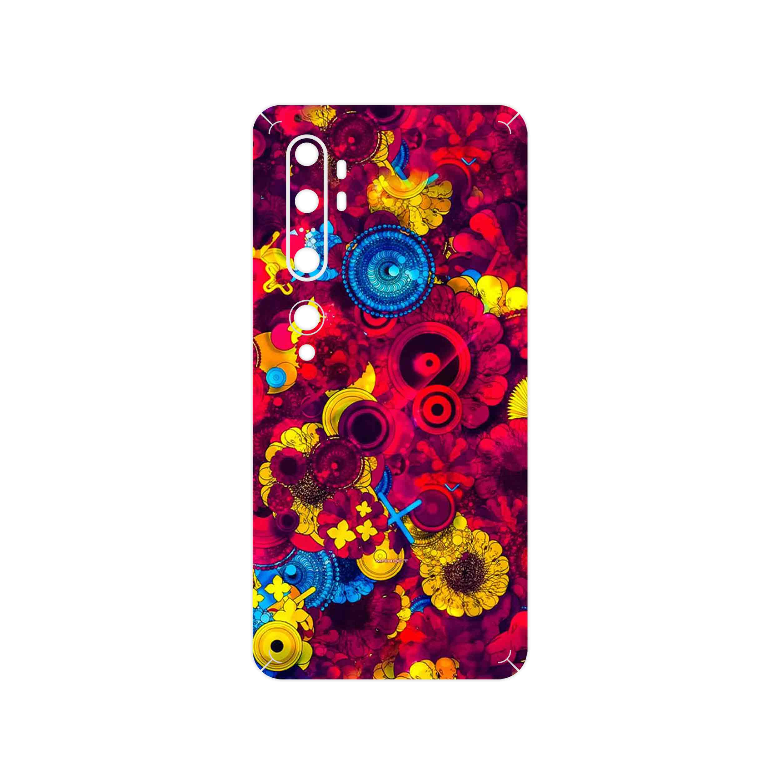 برچسب پوششی ماهوت مدل Vector Flower Garden Digital Art مناسب برای گوشی موبایل شیائومی Mi Note 10 Pro