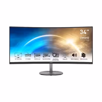 مانیتور 34.0 اینچ MSI مدل PRO MP341CQ