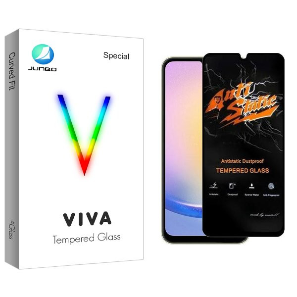 محافظ صفحه نمایش جانبو مدل Viva Antistatic مناسب برای گوشی موبایل سامسونگ Galaxy A24/A25/A15/A15 5G | کالا برتری