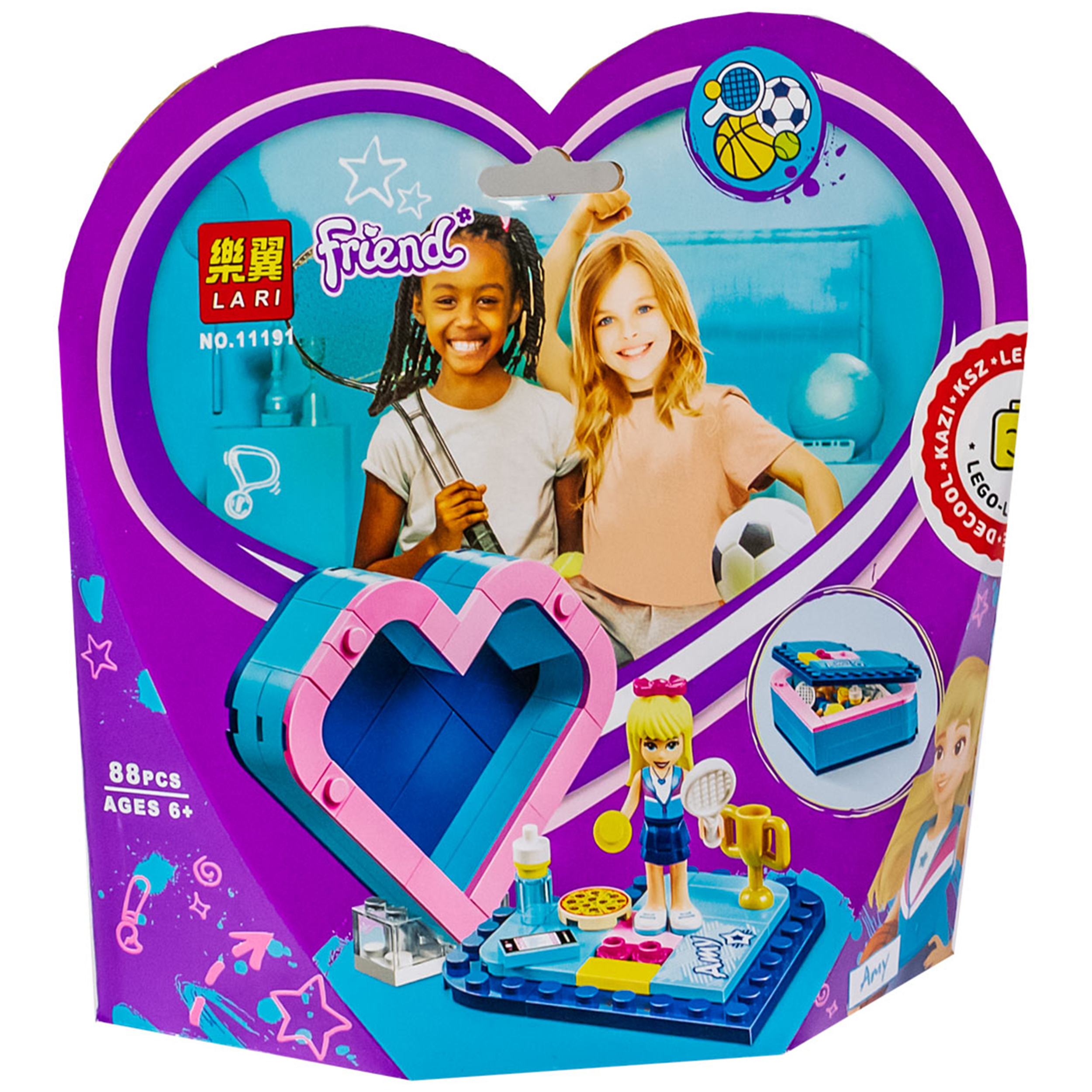 ساختنی لاری سری Friends مدل جعبه جواهر 11191