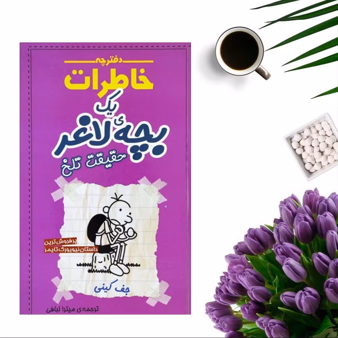 کتاب مجموعه خاطرات یک بچه لاغر (حقیقت تلخ ) اثر جف کینی انتشارات شهر قصه