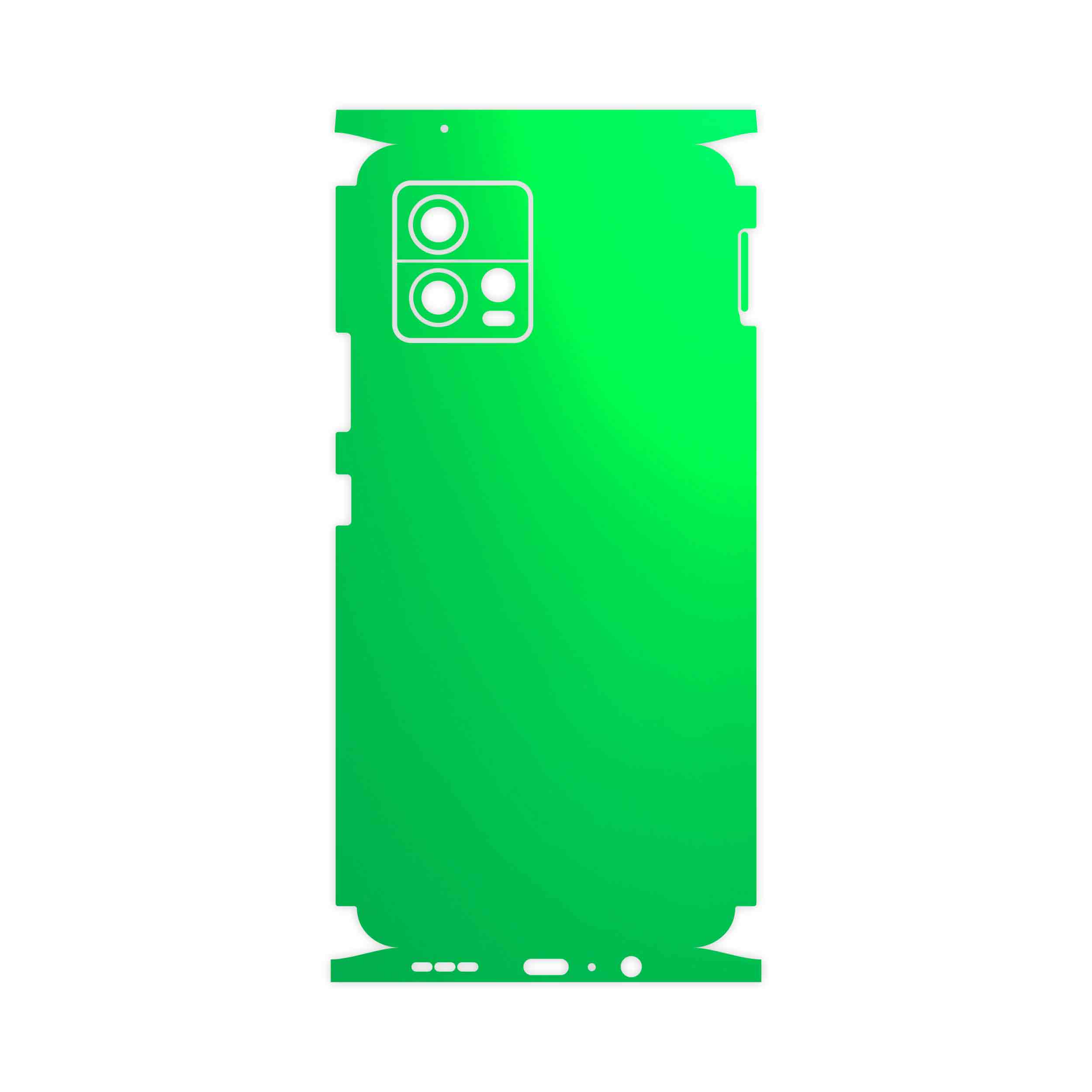 برچسب پوششی ماهوت مدل Matte-Green-FullSkin مناسب برای گوشی موبایل موتورولا Moto G72
