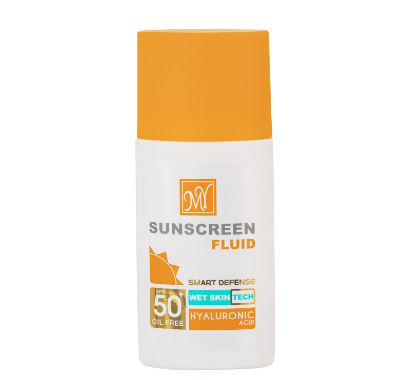 ضد آفتاب فلوئید SPF50 مای مدل اسمارت دیفنس حجم 50 میل