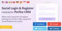 دانلود Social Media Login module برای پرفکس