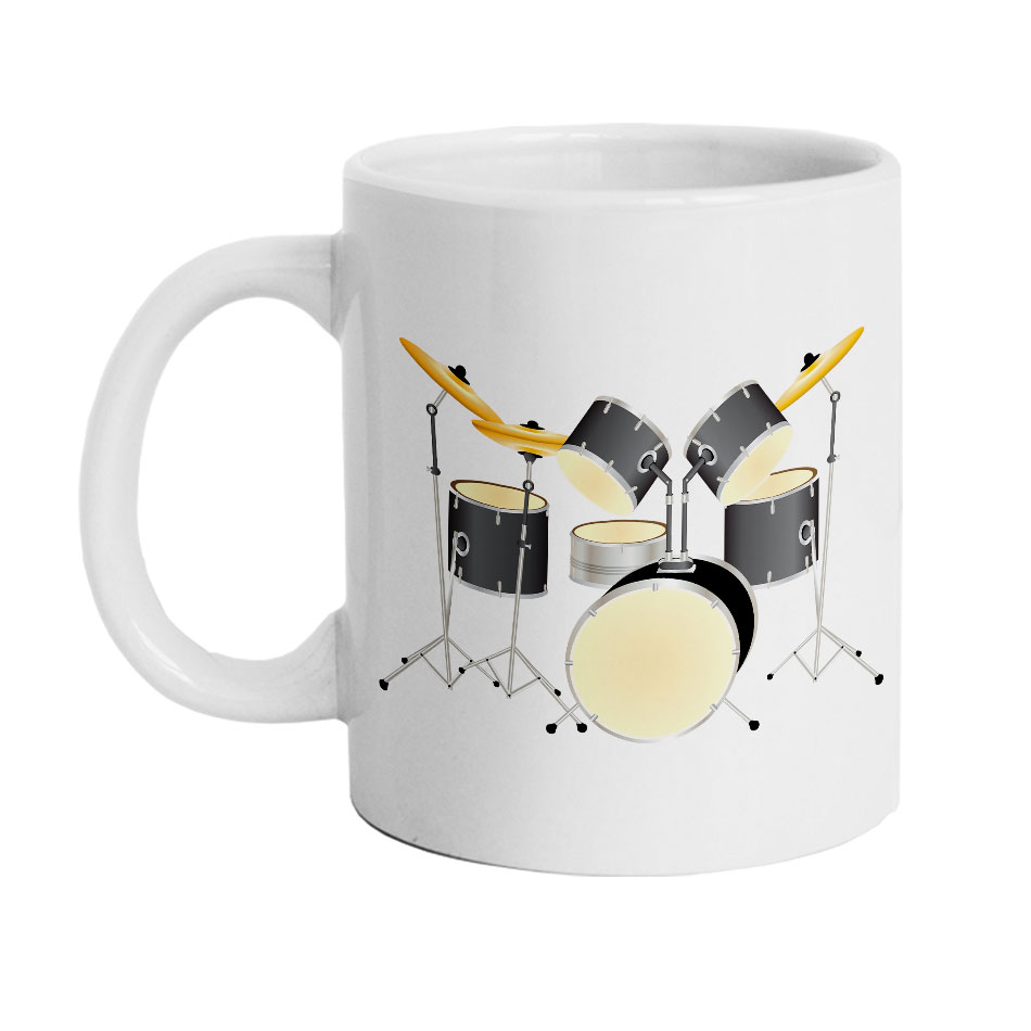 ماگ دارلی طرح موزیک مدل d245