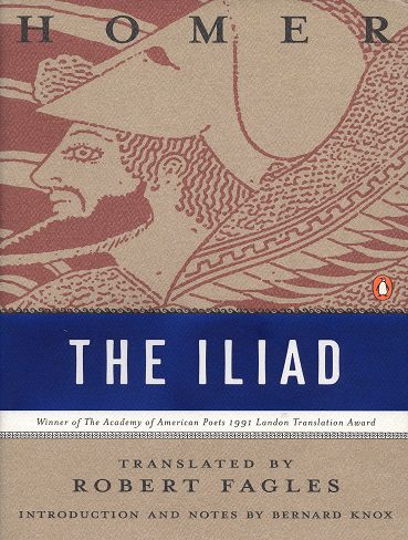 The iliad کتاب ایلیاد اثر هومر (زبان اصلی)