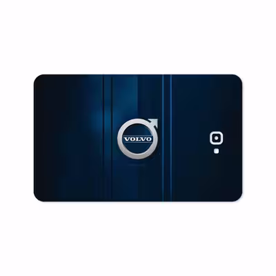 برچسب پوششی ماهوت مدل Volvo مناسب برای تبلت سامسونگ Galaxy Tab A 10.1 2016 T580