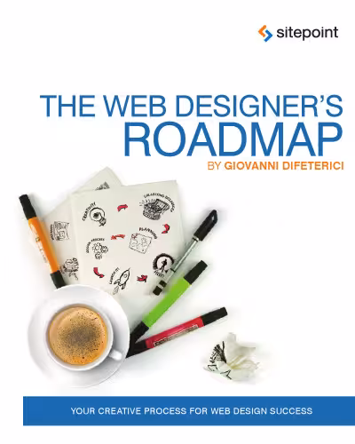 خرید و دانلود نسخه کامل کتاب The Web Designer's Roadmap