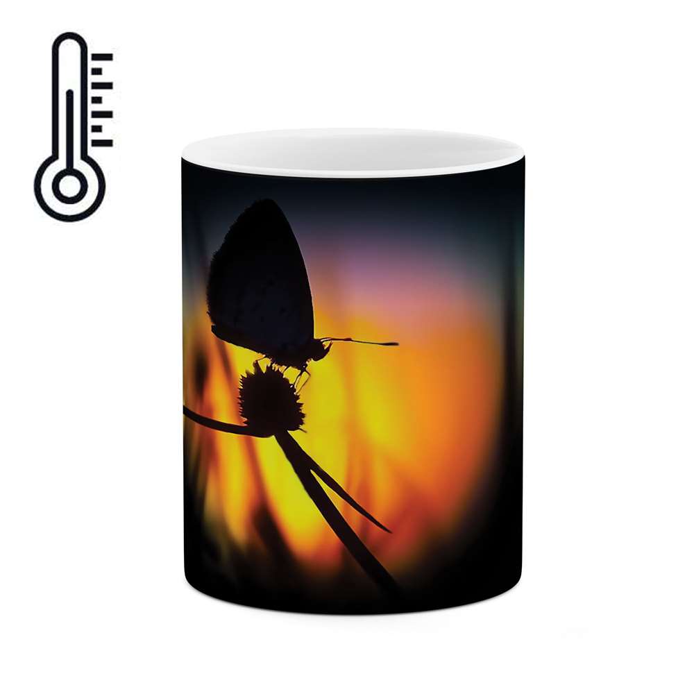 ماگ حرارتی طرح پروانه مدل mgh01227