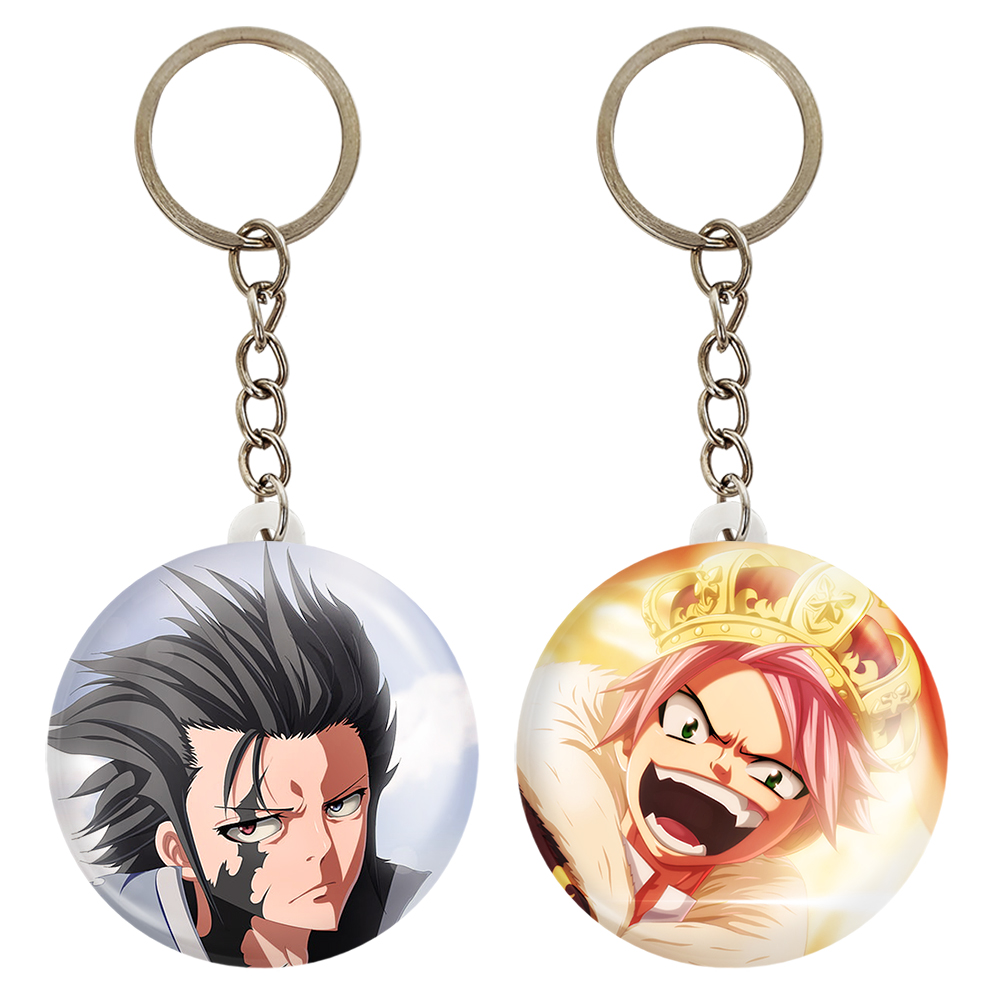 جاکلیدی خندالو مدل ناتسو و گری انیمه فری تیل کد 1651516508 مجموعه 2 عددی