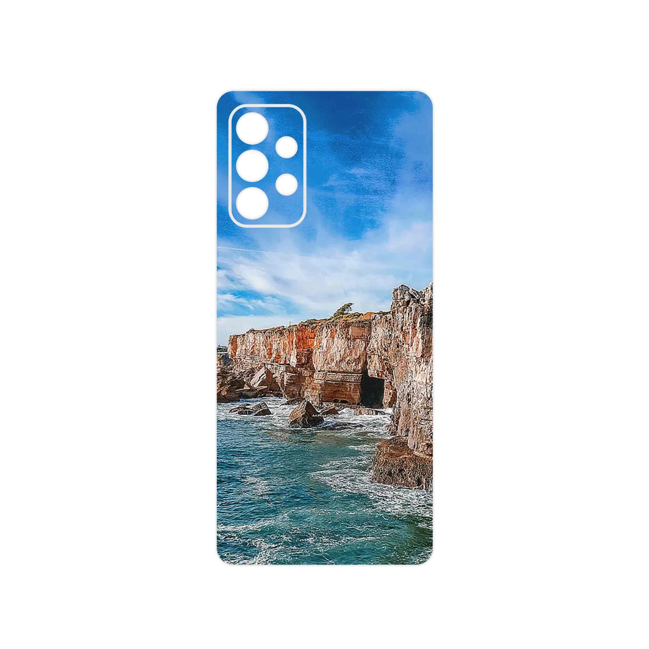 برچسب پوششی ماهوت مدل Rock Mountain مناسب برای گوشی موبایل سامسونگ Galaxy A72