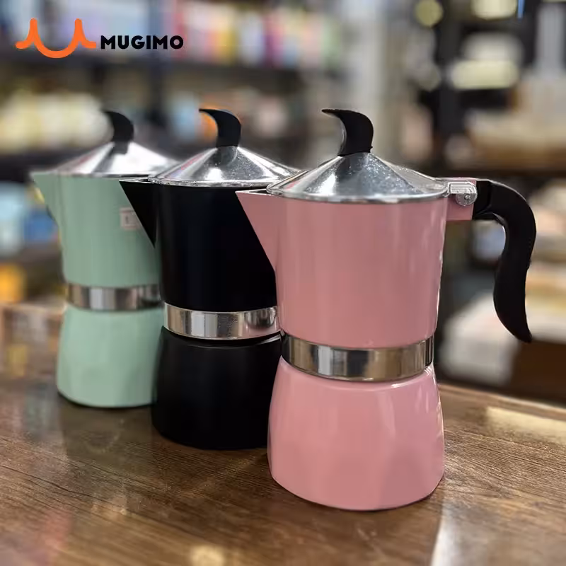 موکاپات 3 کاپ رنگی رو گازی