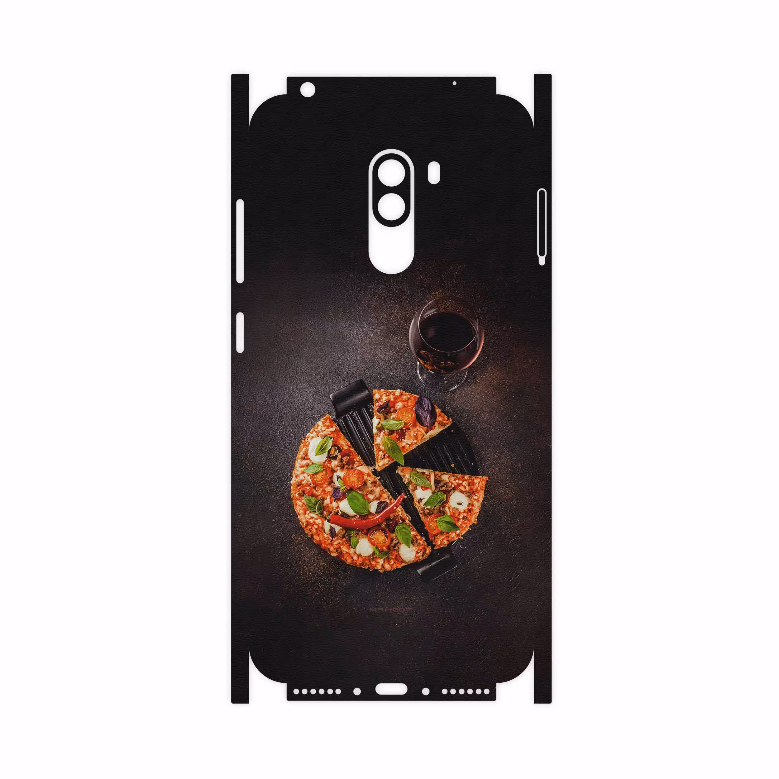 برچسب پوششی ماهوت مدل Pizza-FullSkin مناسب برای گوشی موبایل شیائومی POCOPHONE F1