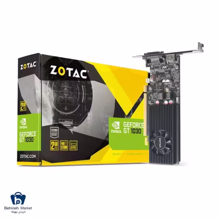کارت گرافیک زوتک مدل GT 1030 ظرفیت 2 گیگابایت