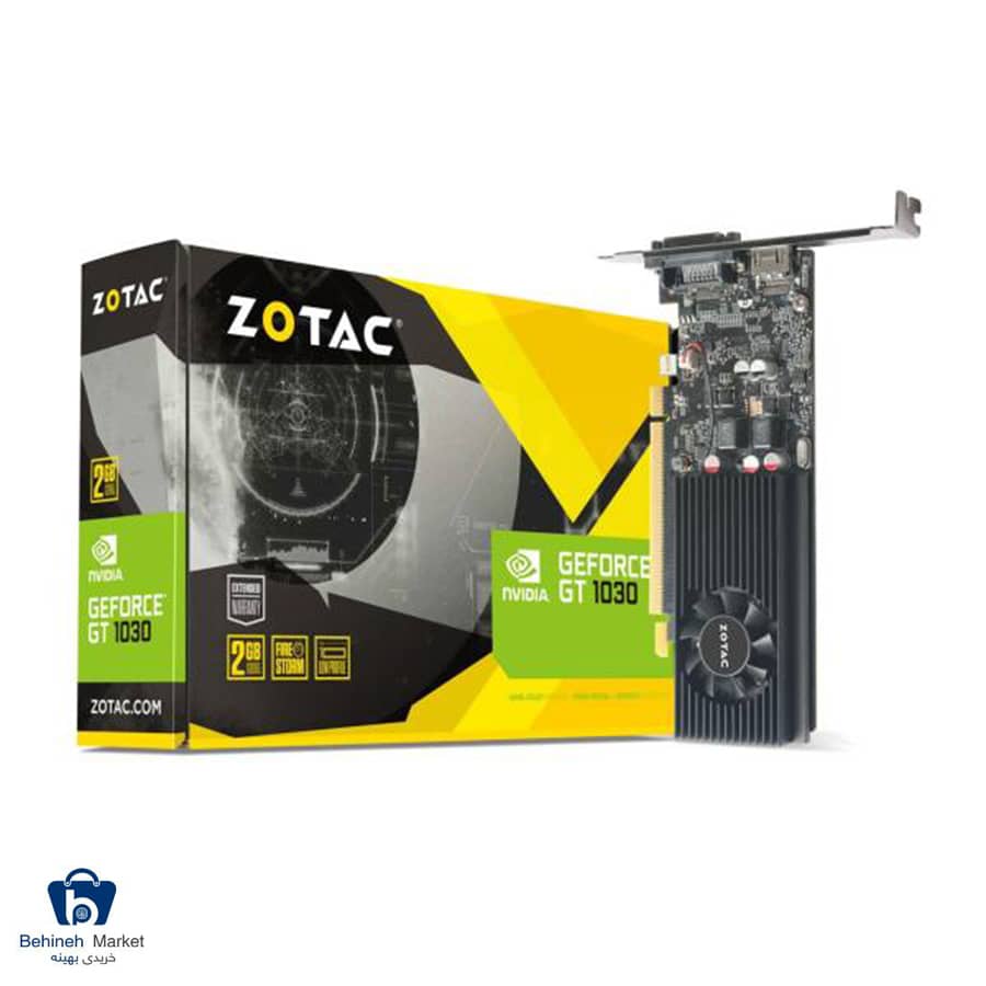 کارت گرافیک زوتک مدل GT 1030 ظرفیت 2 گیگابایت