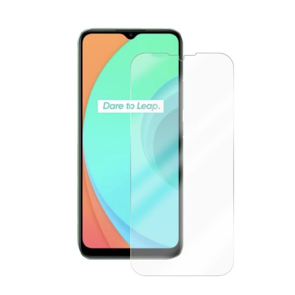 گلس ریلمی C11 مدل نانو هیدروژل مات آنتی بلو برند راک اسپیس کد S