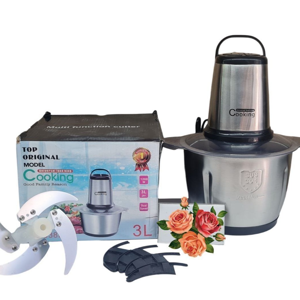 خورد کن و غذا ساز 3 لیتری کاسه استیل