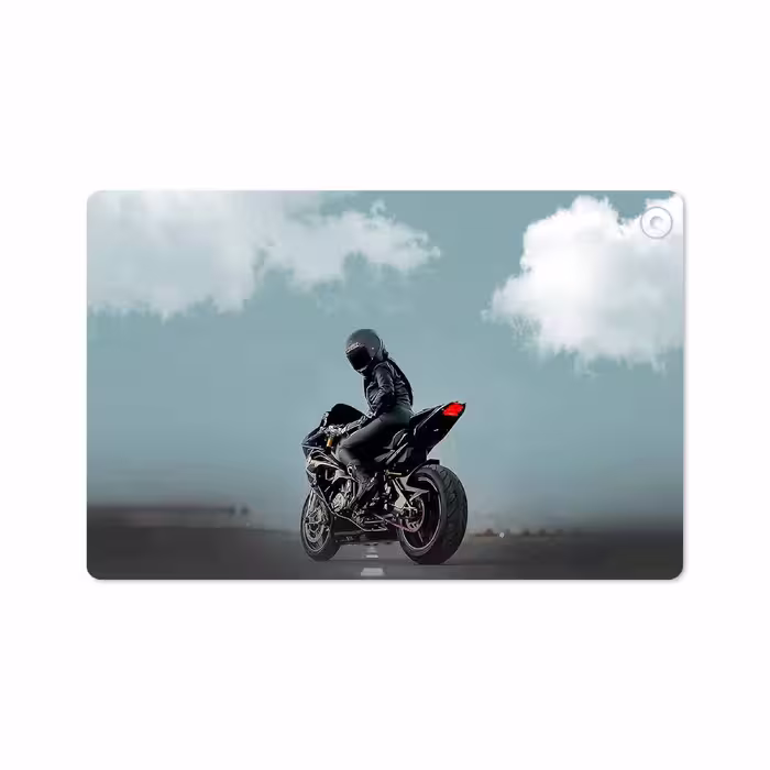 برچسب پوششی ماهوت مدل Motorcycling مناسب برای تبلت هوآوی Mediapad M6 10.8 2019