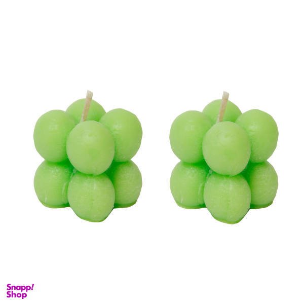 شمع مدل روبیک بسته 2 عددی