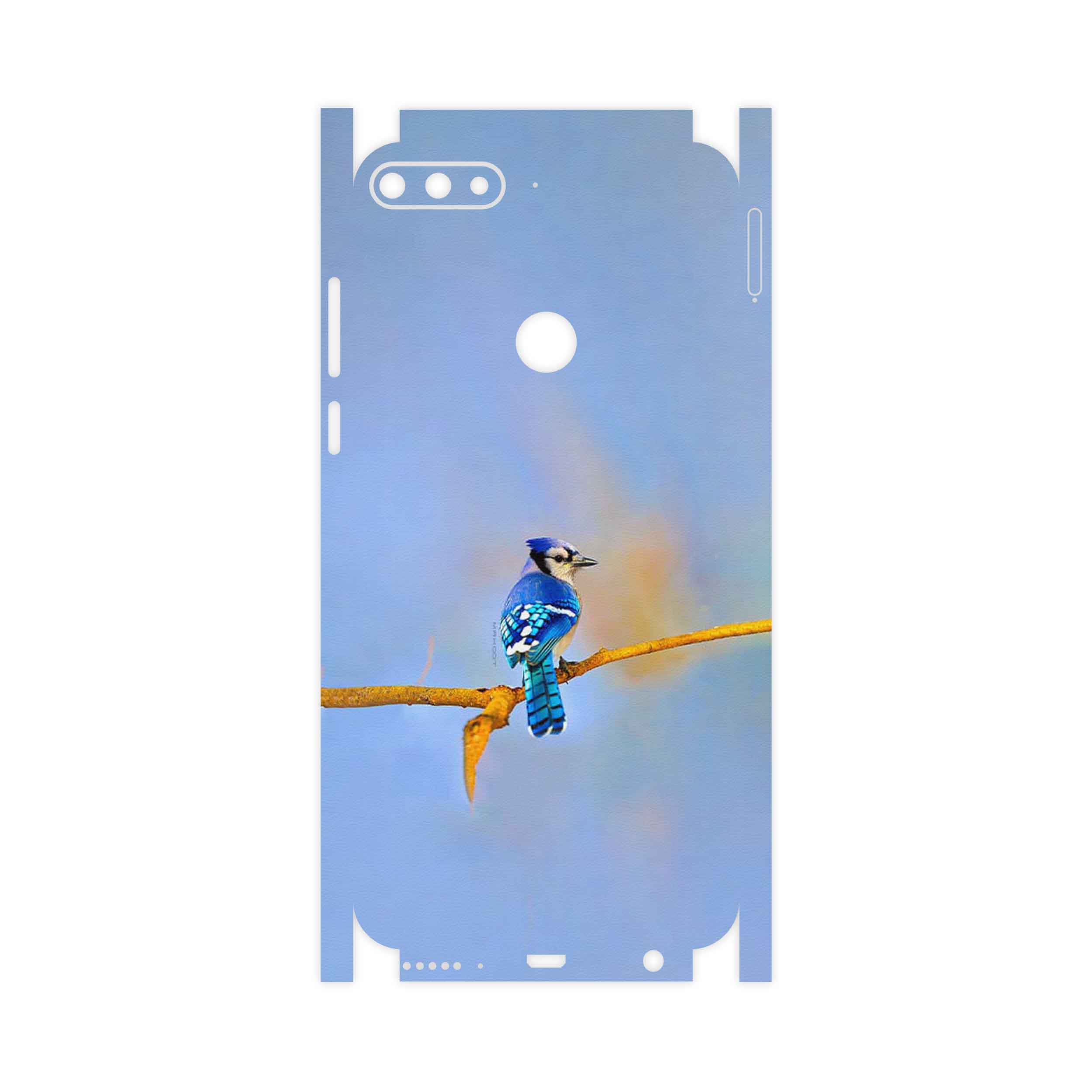 برچسب پوششی ماهوت مدل Cyanocitta cristata-FullSkin مناسب برای گوشی موبایل هوآوی Y7 Prime 2018