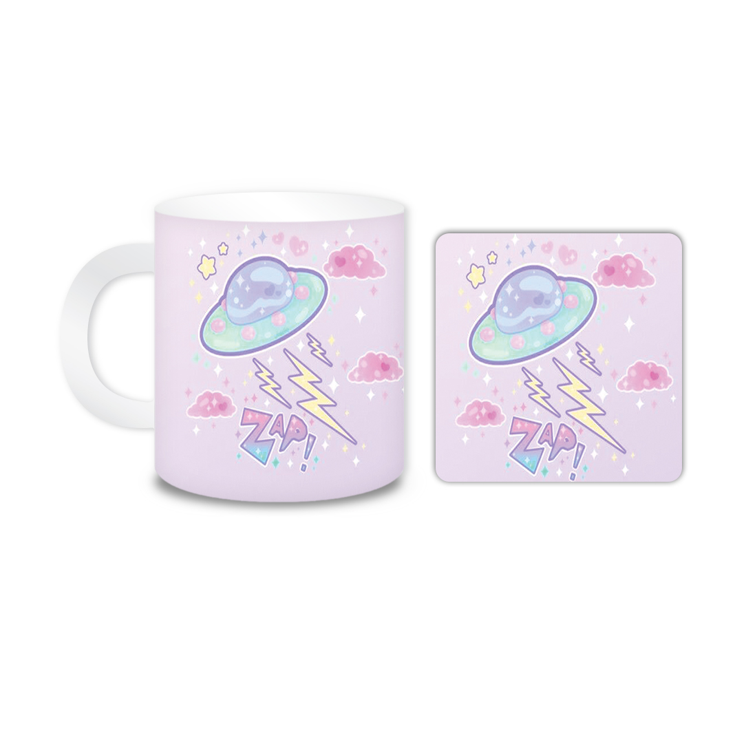 ماگ مدل سفینه کد 1642 به همراه زیر لیوانی