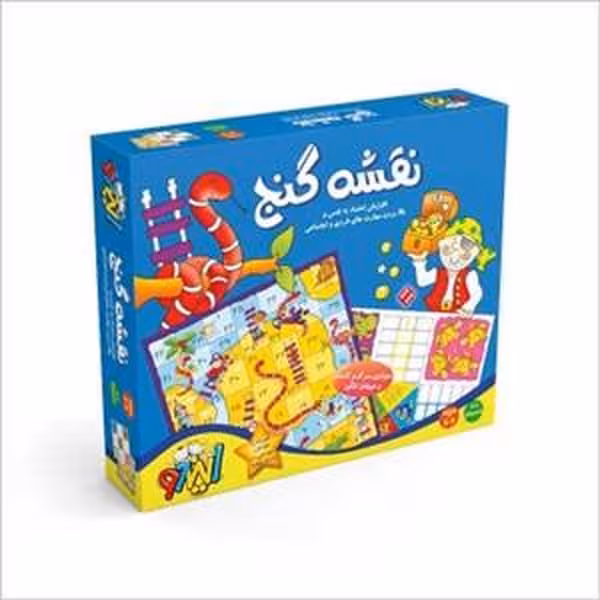 بازی فکری نقشه گنج - کتاب‌فروشی کوچه کتاب