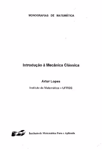خرید و دانلود نسخه کامل کتاب Introdução à Mecânica Clássica
