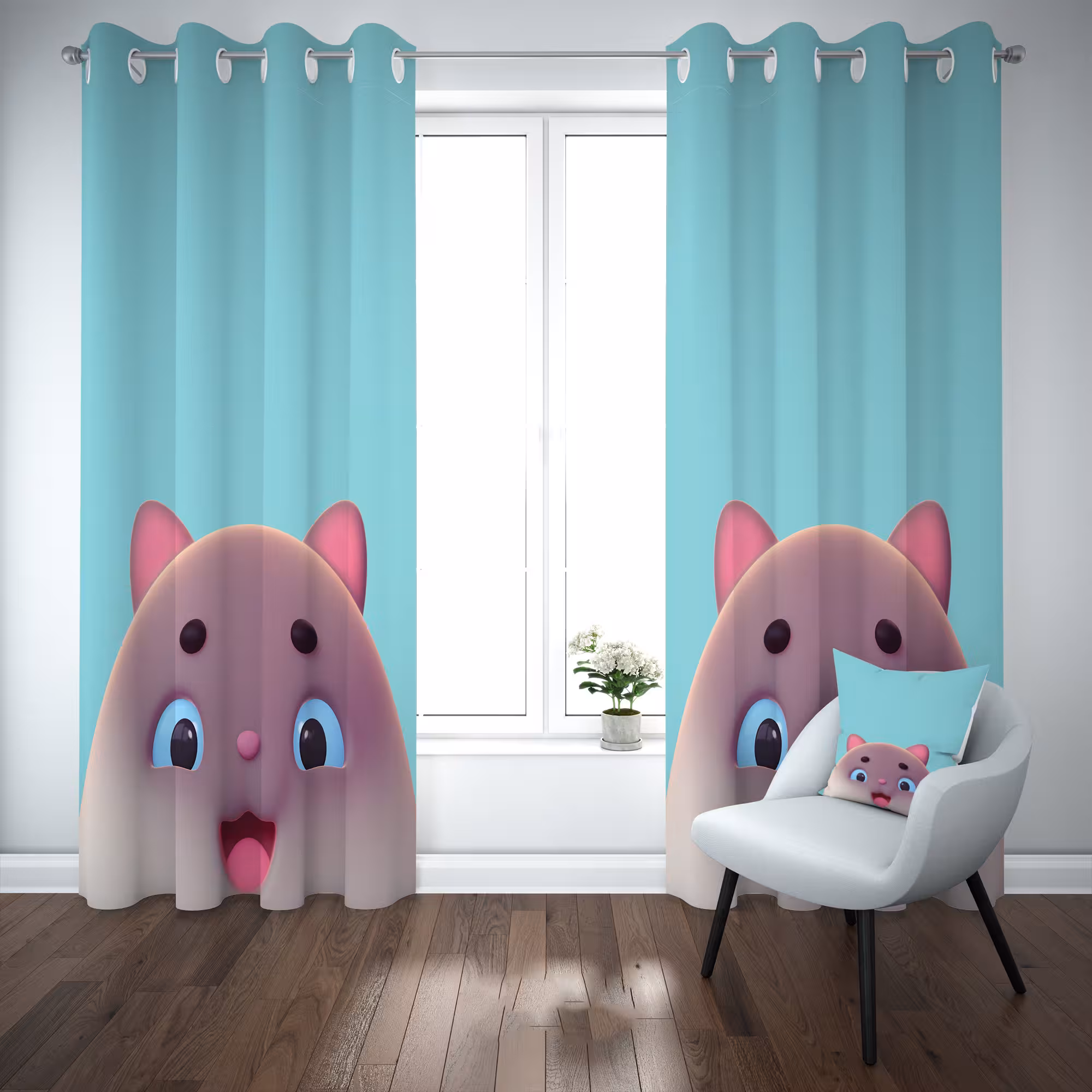 پرده مدل b2478 سایز 140×280 سانتی متر