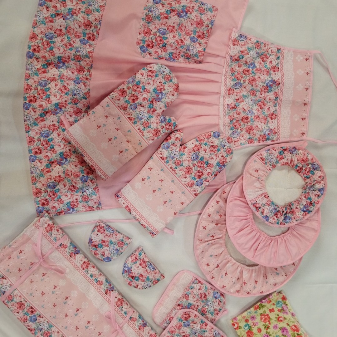 سرویس آشپزخانه صورتی