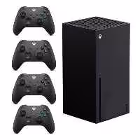 کنسول بازی مایکروسافت مدل Xbox Series X ظرفیت 1 ترابایت به همراه سه دسته اضافی