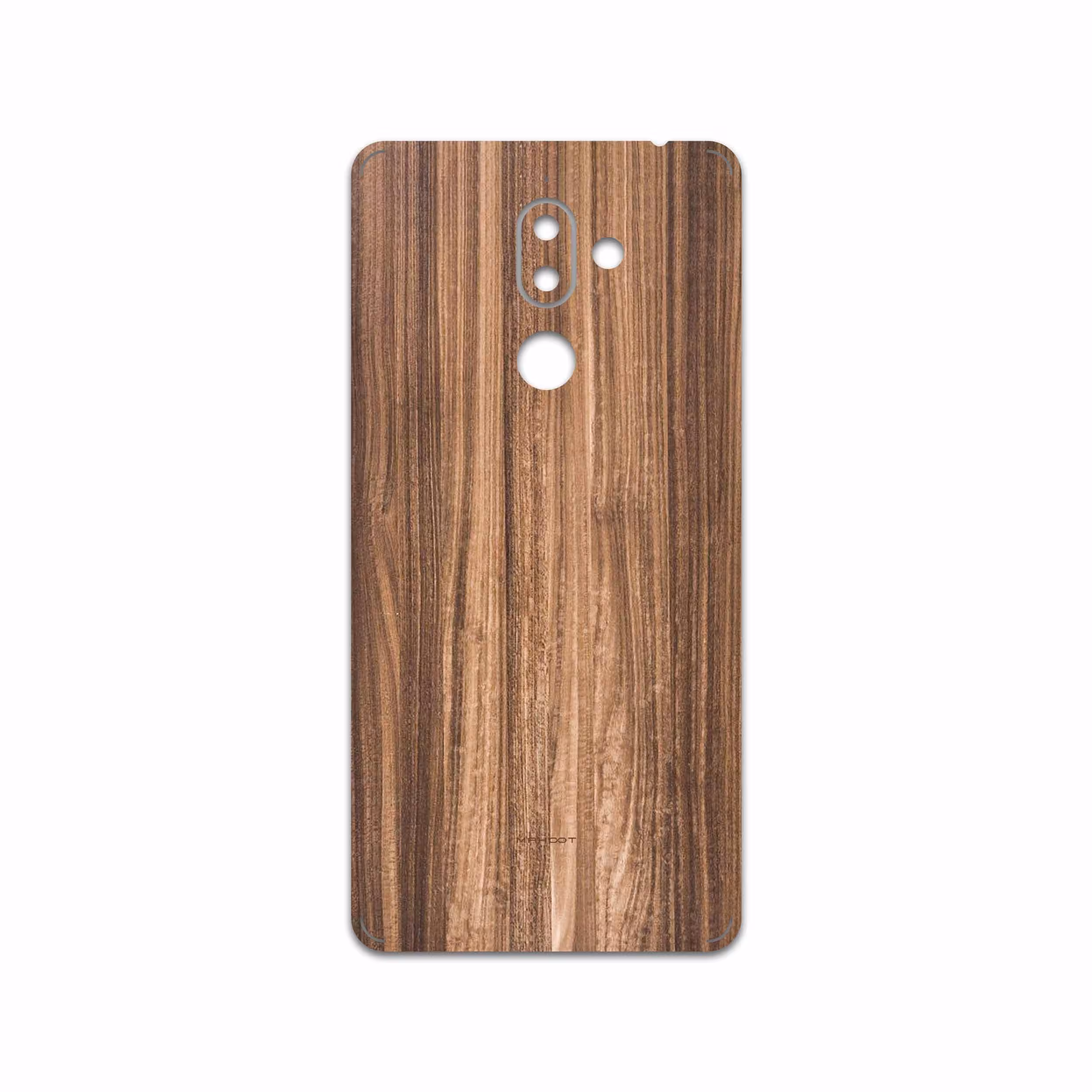 برچسب پوششی ماهوت مدل Light Walnut Wood مناسب برای گوشی موبایل نوکیا 7 Plus