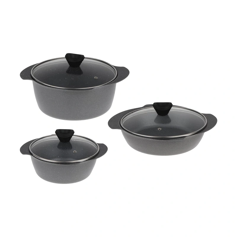 سرویس پخت و پز 6 پارچه تکنو مدل پروانه