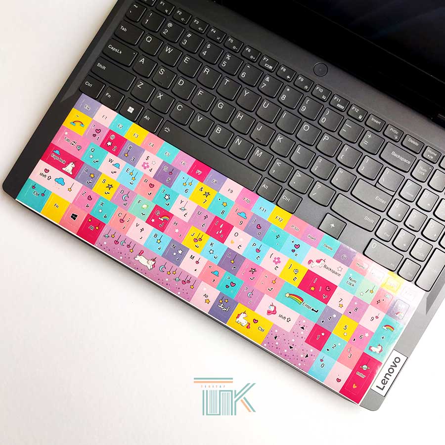 استیکر کیبورد مدل یونیکورن 2 | خرید کتاب زبان | خرید لوازم التحریر | چی کتاب | بالاترین تخفیف و ارسال رایگان