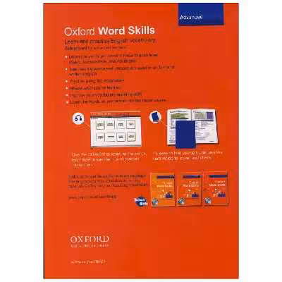 کتاب Oxford word skills اثر Ruth Gairns and Stuart Redman انتشارات زبان مهر 3 جلدی