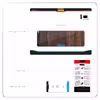 برچسب پوششی ماهوت مدل Dark Walnut Wood مناسب برای تبلت اپل iPad Pro 11 2018 A2013