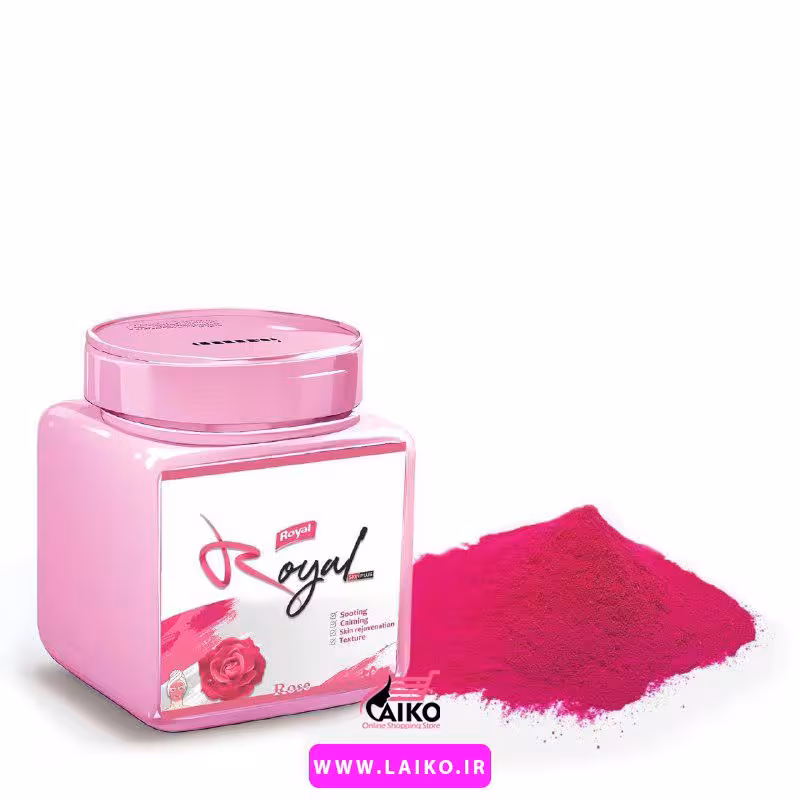 ماسک پودری لاتکس گلبرگ گل رز رویال Royal