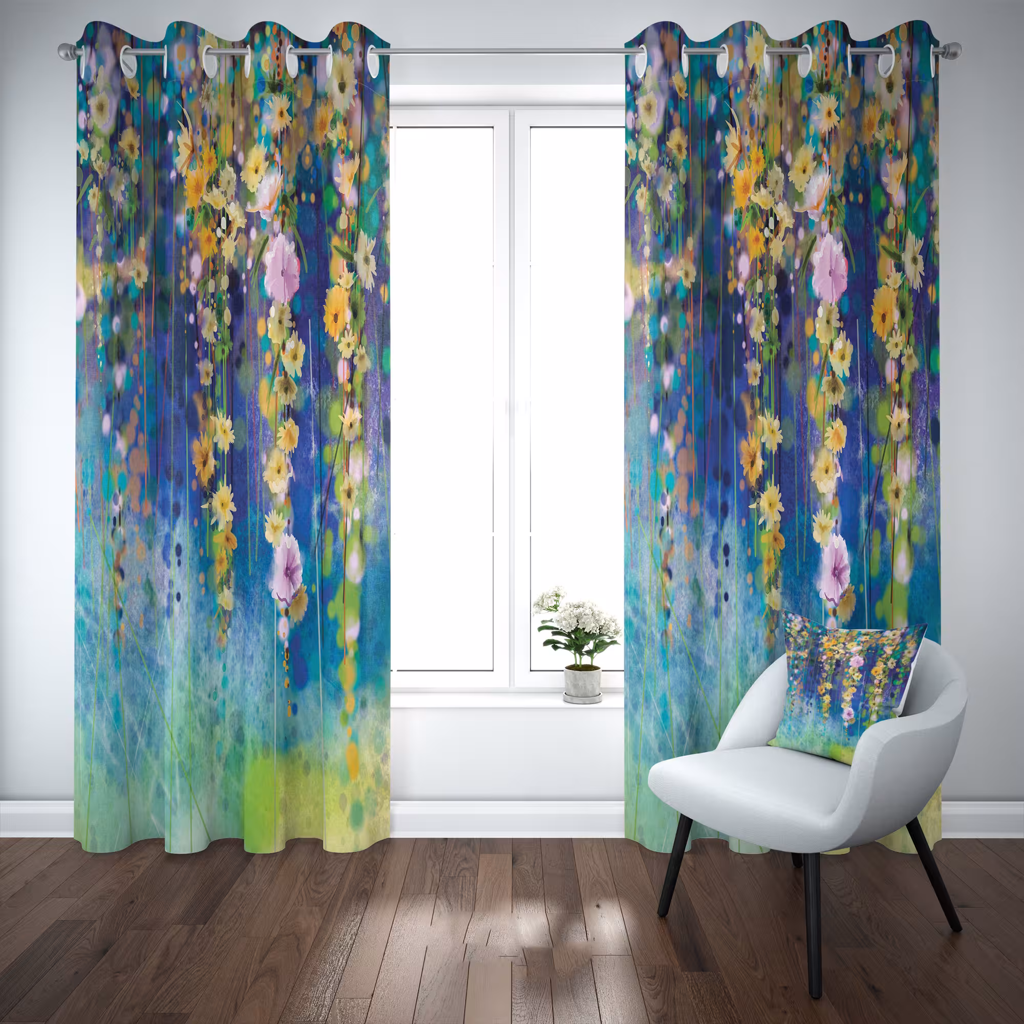 پرده مدل b1442 سایز 140×280 سانتی متر