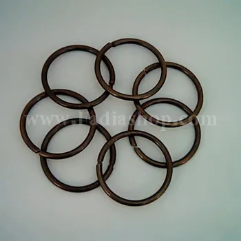 حلقه گرد 4 سانت زرد قلم